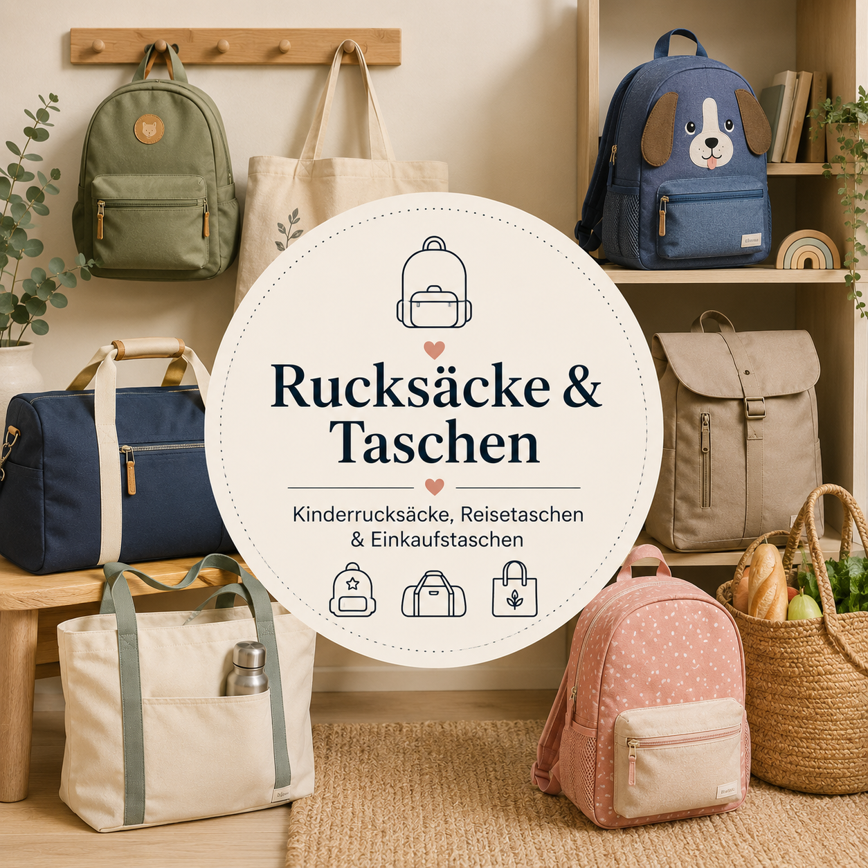 Rucksäcke & Taschen | Kinderrucksäcke, Reisetaschen & Einkaufstaschen