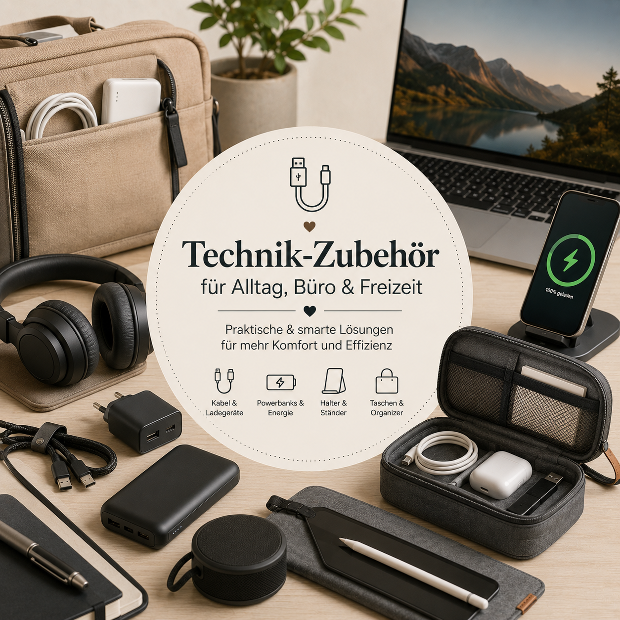 Technik-Zubehör für Alltag, Büro & Freizeit