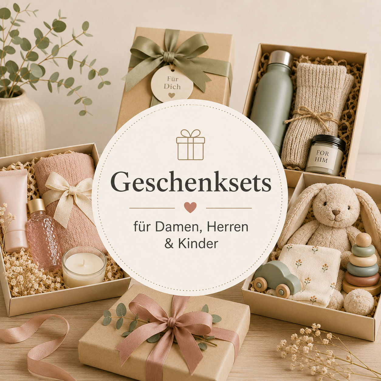Geschenksets für Damen, Herren & Kinder