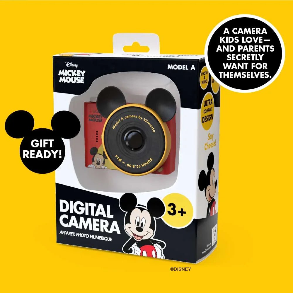 Disney Mickey Mouse Minikamera – kompakte Kinderkamera für Fotos & Videos