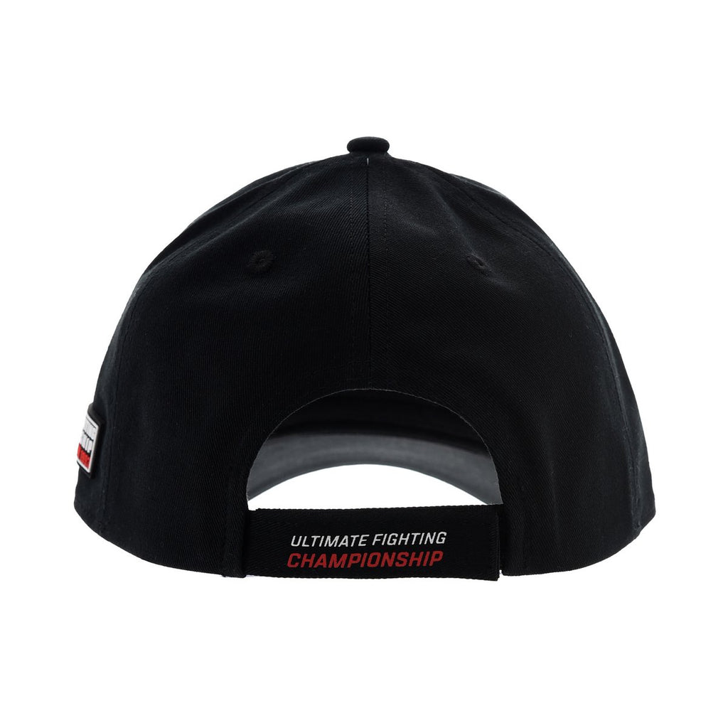Offizielle UFC Cap Schwarz – verstellbare Herren-Mütze mit Logo