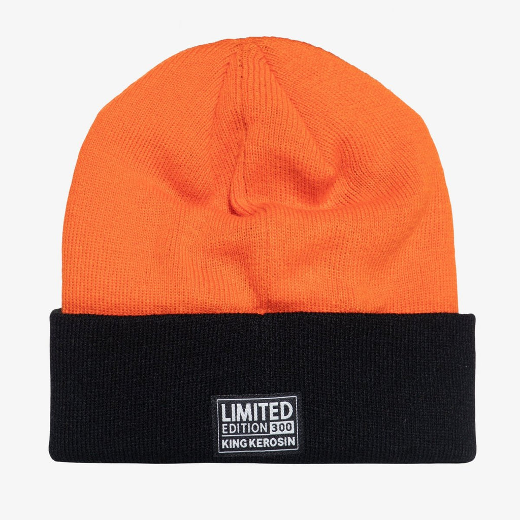 King Kerosin Strickmütze Bier oder nicht zu Bier Beanie Wintermütze