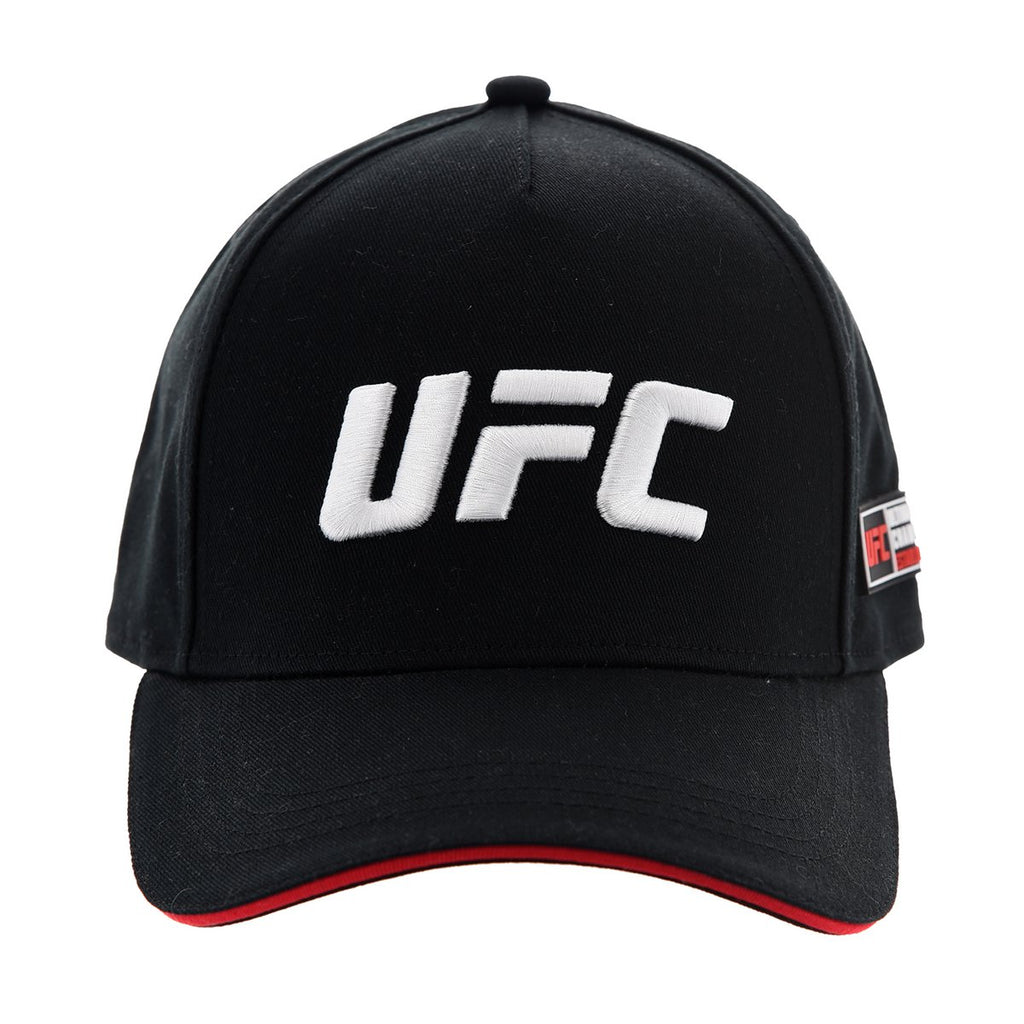 Offizielle UFC Cap Schwarz – verstellbare Herren-Mütze mit Logo