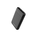 Techancy Mini Powerbank 5000 mAh 10W 2x USB-A USB-C LED TF2803 Schwarz