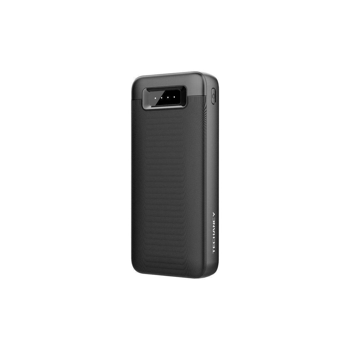 Techancy Powerbank 20000 mAh 12W USB-C 2x USB-A LED Anzeige TF2805 Schwarz