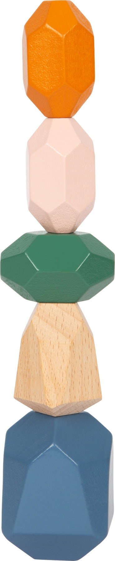 small foot Balanciersteine „Safari“ – 18 Holz-Bausteine zum Stapeln & Balancieren