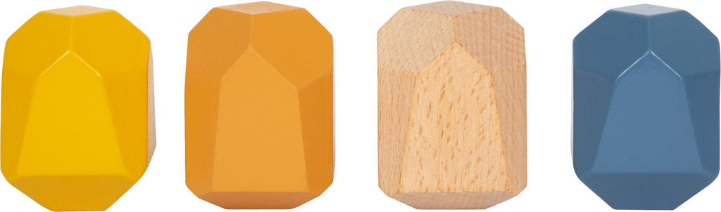 small foot Balanciersteine „Safari“ – 18 Holz-Bausteine zum Stapeln & Balancieren.
