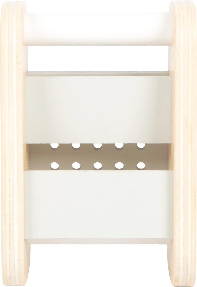 small foot Schneide-Set Salat „fresh“ – 11-teiliges Spiellebensmittel-Set für Kinderküche