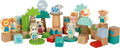 small foot Holzbausteine „Jungle Friends“ – 50 Teile aus FSC® 100% Holz ab 12 Monaten.