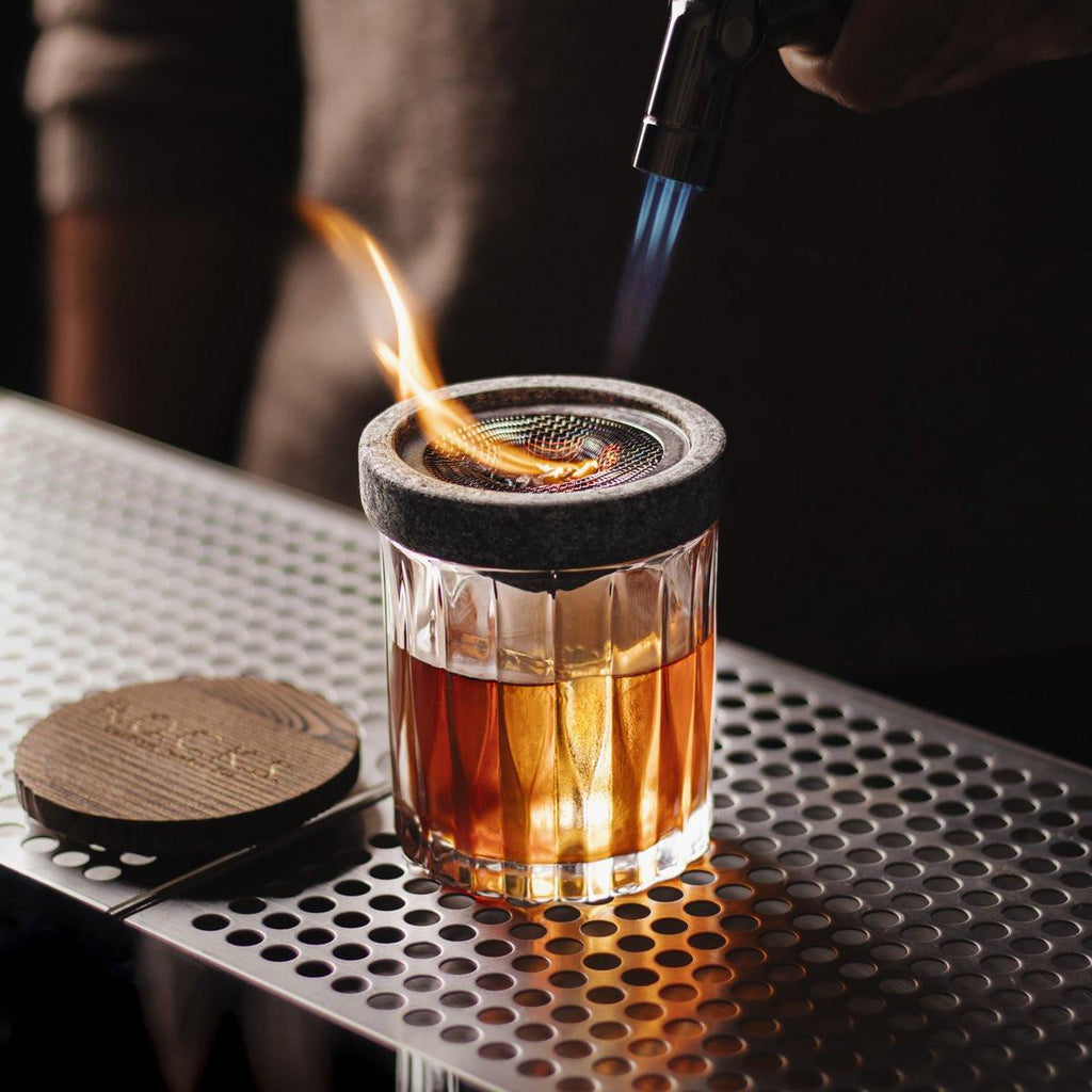 The Whiskey & Cocktail Smoker Kit Gift Set – Cocktail-Räucherset für Hausbar.