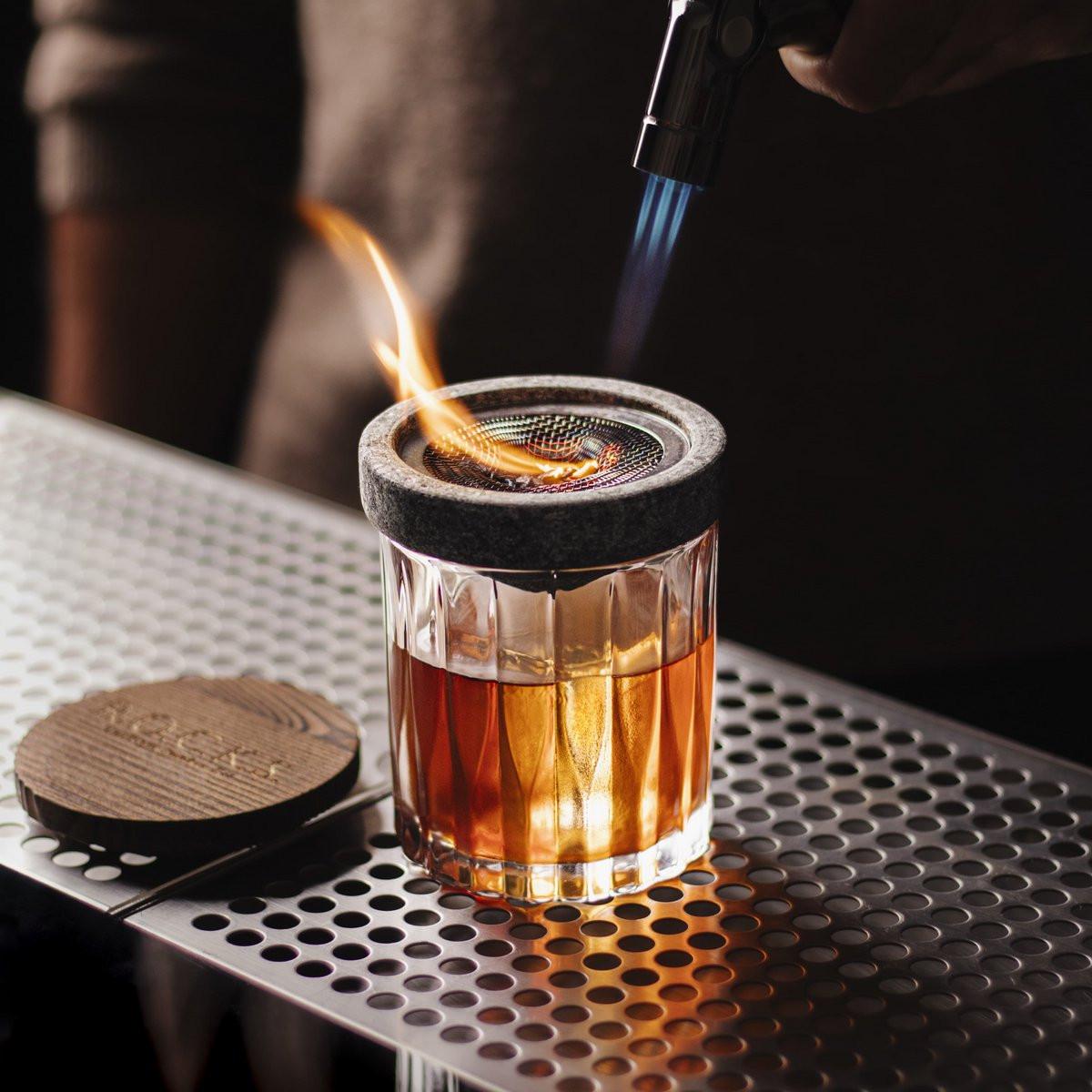 The Whiskey & Cocktail Smoker Kit Gift Set – Cocktail-Räucherset für Hausbar.