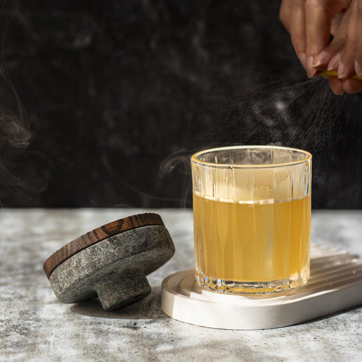 The Whiskey & Cocktail Smoker Kit Gift Set – Cocktail-Räucherset für Hausbar.