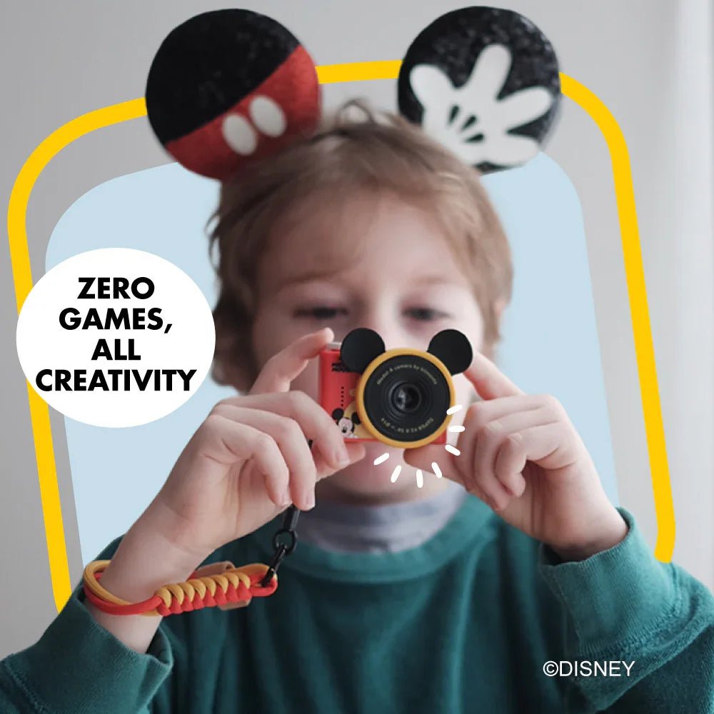 Disney Mickey Mouse Minikamera – kompakte Kinderkamera für Fotos & Videos