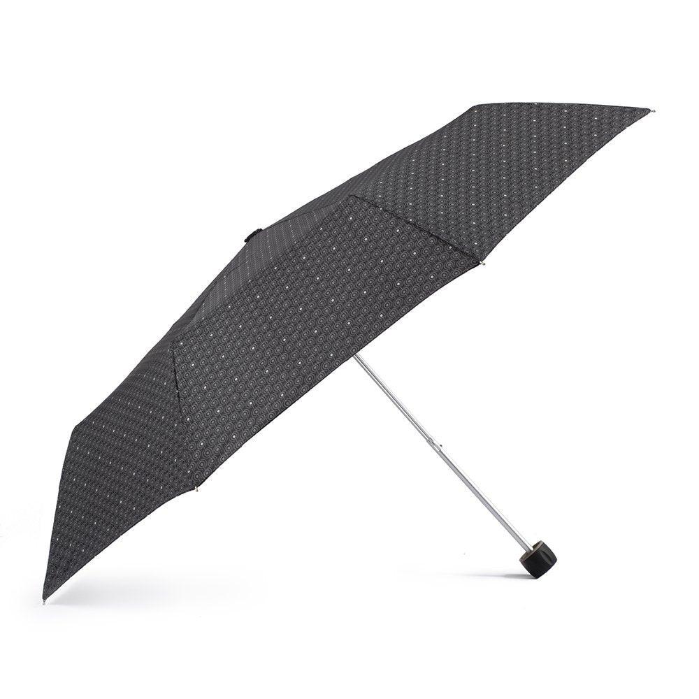 Vogue Regenschirm Basic Print Folding – faltbarer Taschenschirm für Herren, windgeschützt, 97 cm Durchmesser, kompakt 24 cm.