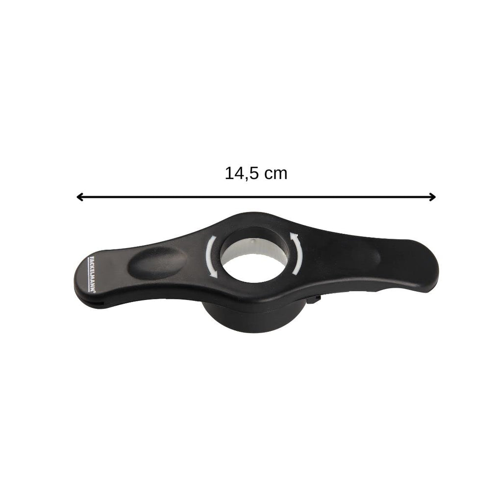 Fackelmann 45572.0 Meisteröffner 4 in1, Multiply, Schwarz