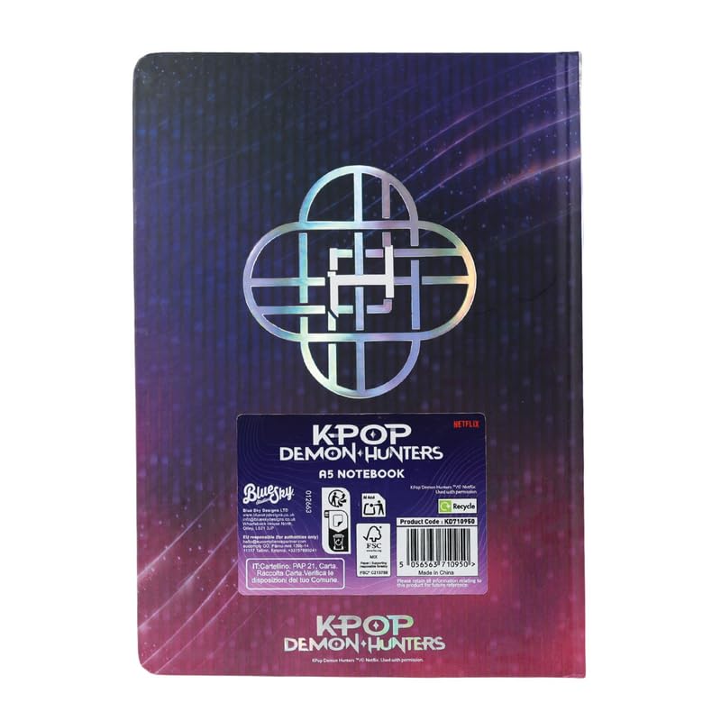 KPop Demon Hunters Notizbuch Set Huntr/x Schreibwaren Geschenk Fanartikel