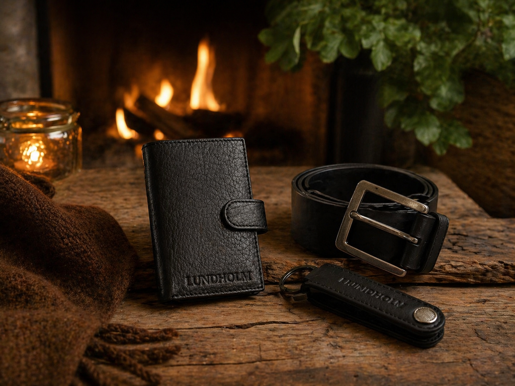 Geschenkset Herren Leder
