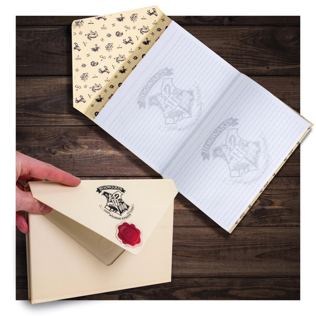 Harry Potter Hogwarts Notizbuch A5 liniert Fanartikel Wappen