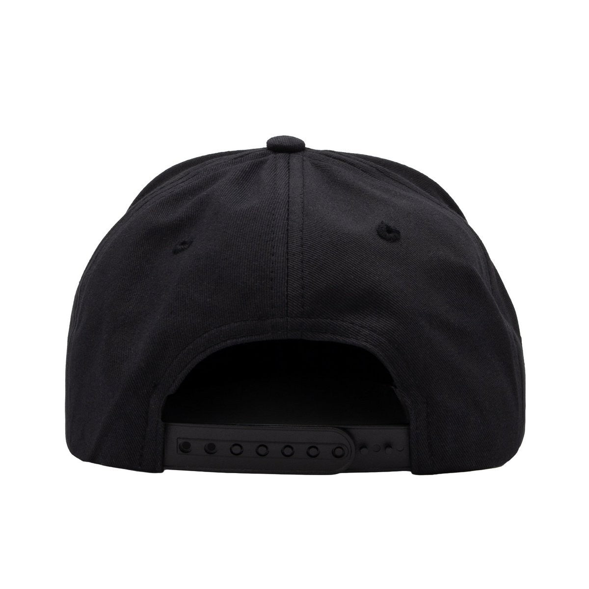 King Kerosin Flat Brim Cap Shovelhead Schwarz Snapback Retro Stickerei