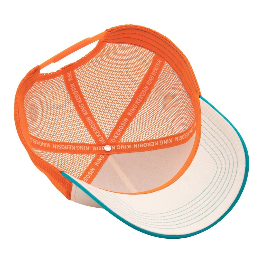 King Kerosin Trucker Cap Beach Please Mehrfarbig Tiger Snapback Mesh