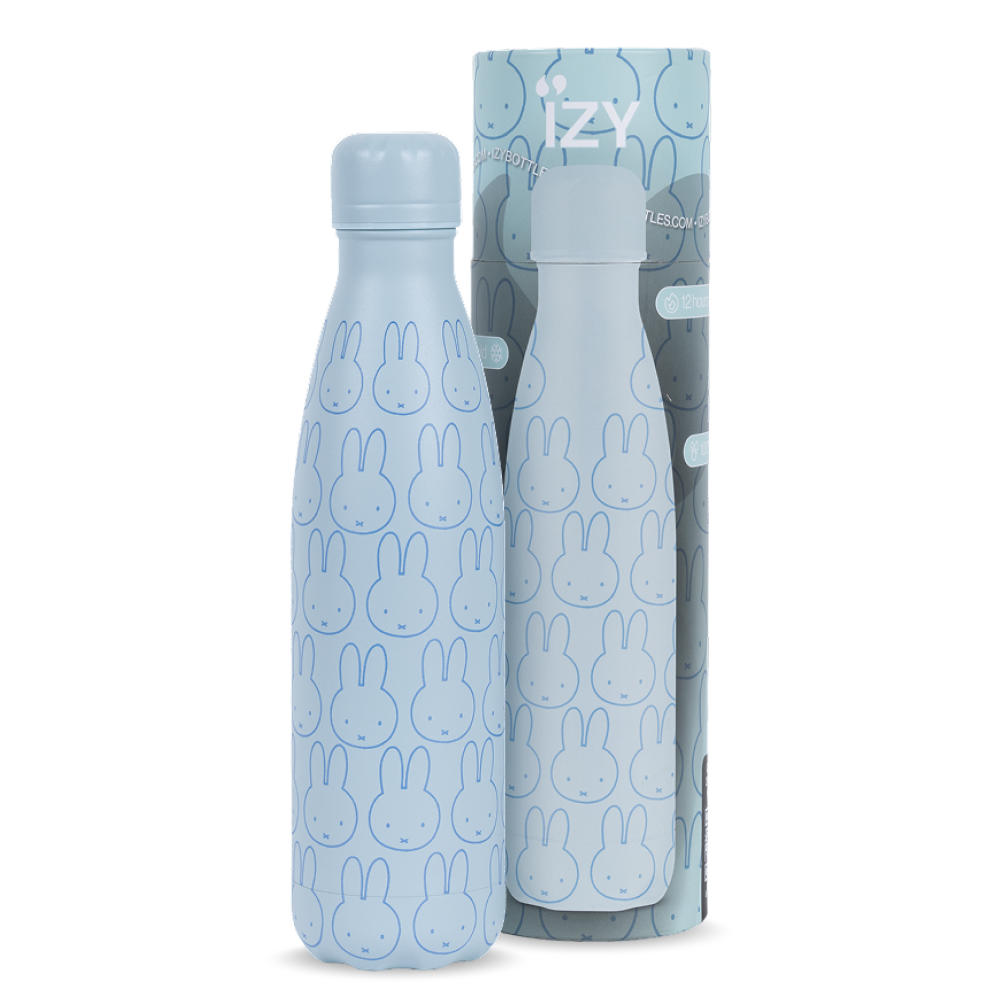 IZY Miffy Trinkflasche Mono 500 ml Thermoflasche Vakuum Isoliert