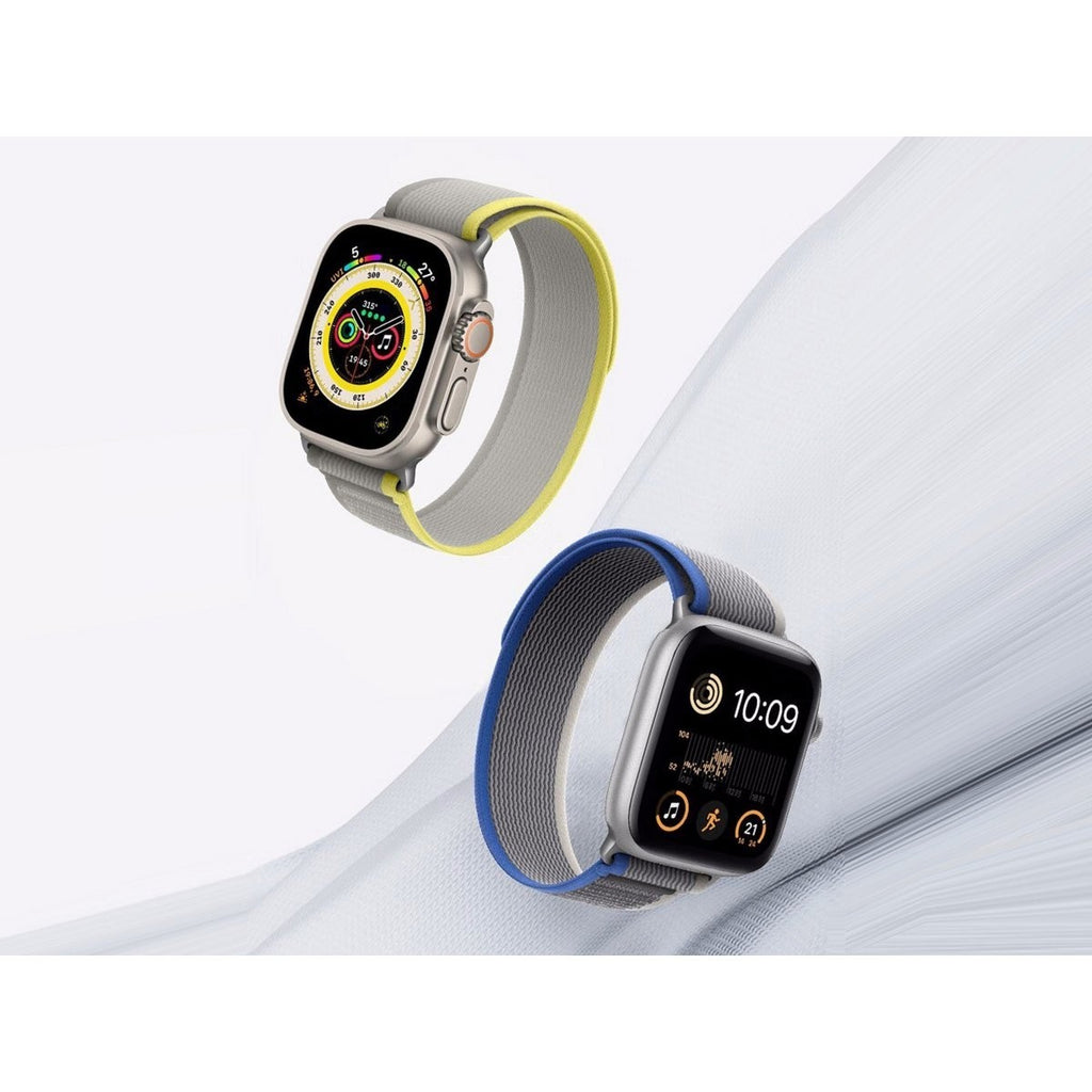 Techancy KC2121 Nylon Sportarmband Schwarz Apple Watch 42/44/45/49 mm