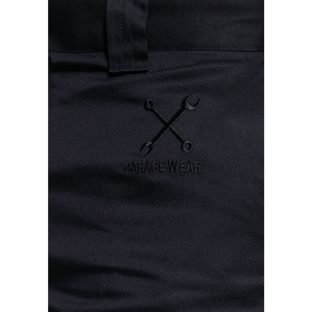 King Kerosin Workwear Hose Schwarz Regular Fit Garage Wear
