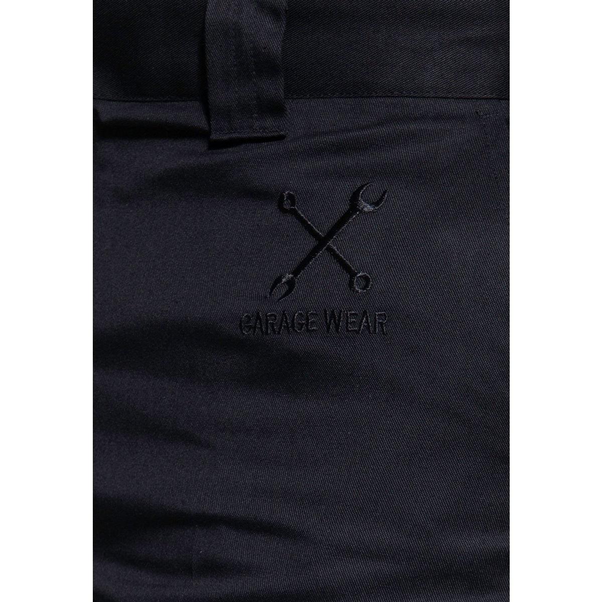 King Kerosin Workwear Hose Schwarz Regular Fit Garage Wear