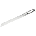 Nirosta Brotmesser 33,5 cm Edelstahl 20 cm Klinge Wellenschliff Küchenmesser