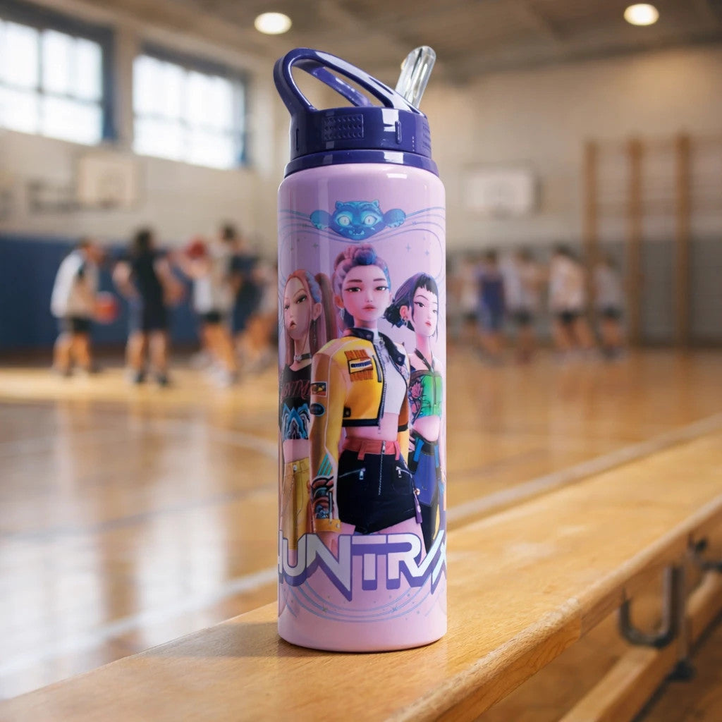 KPop Demon Hunters Trinkflasche Huntr/x Flip-Top 26,4 cm Merchandise