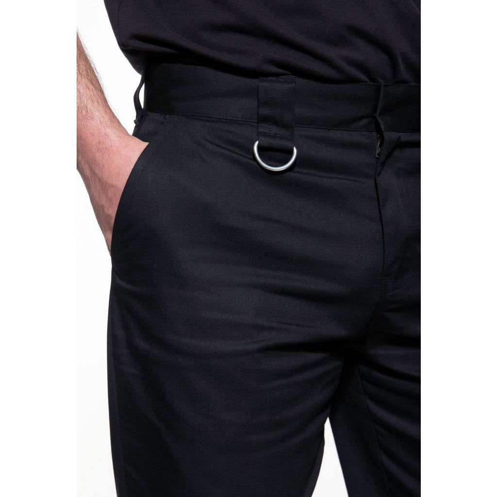King Kerosin Workwear Hose Schwarz Regular Fit Garage Wear