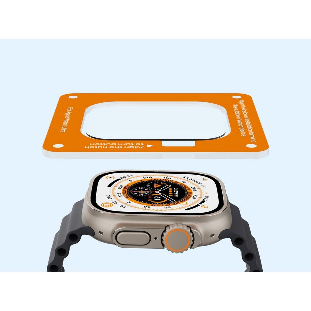Techancy KC2124 Schutzglas Apple Watch Ultra 49 mm 0,33 mm Displayschutz