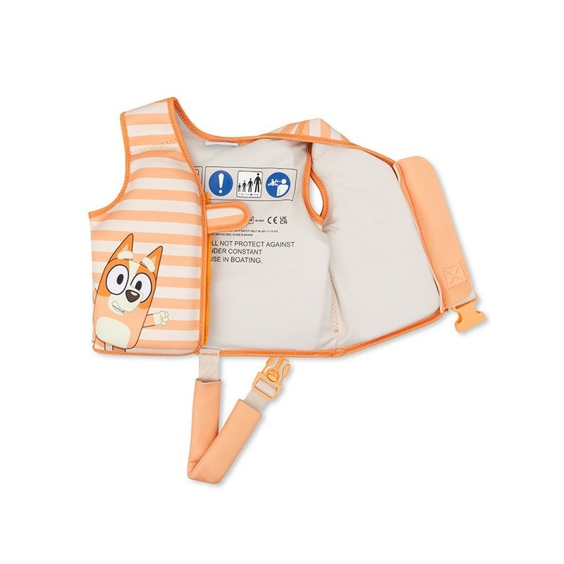 Swim Essentials Bluey Schwimmweste für Kinder 2-3 Jahre – Orange und Blau