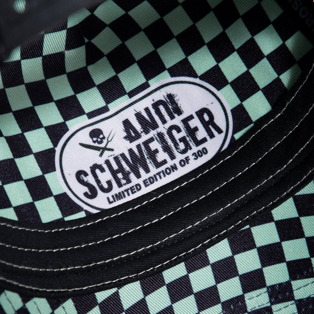 King Kerosin x Andi Schweiger Trucker Cap Petrolhead Türkis Snapback