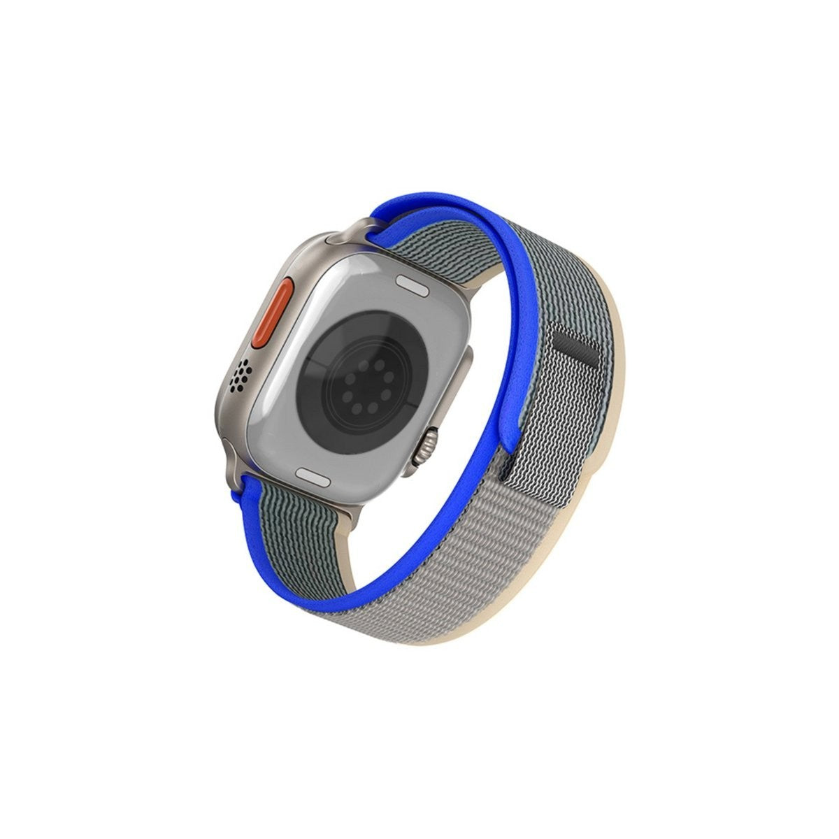 Techancy KC2121 Nylon Sportarmband Schwarz Apple Watch 42/44/45/49 mm