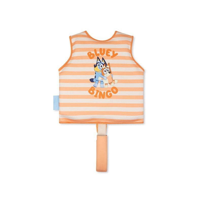 Swim Essentials Bluey Schwimmweste für Kinder 1–2 Jahre – Orange und Blau