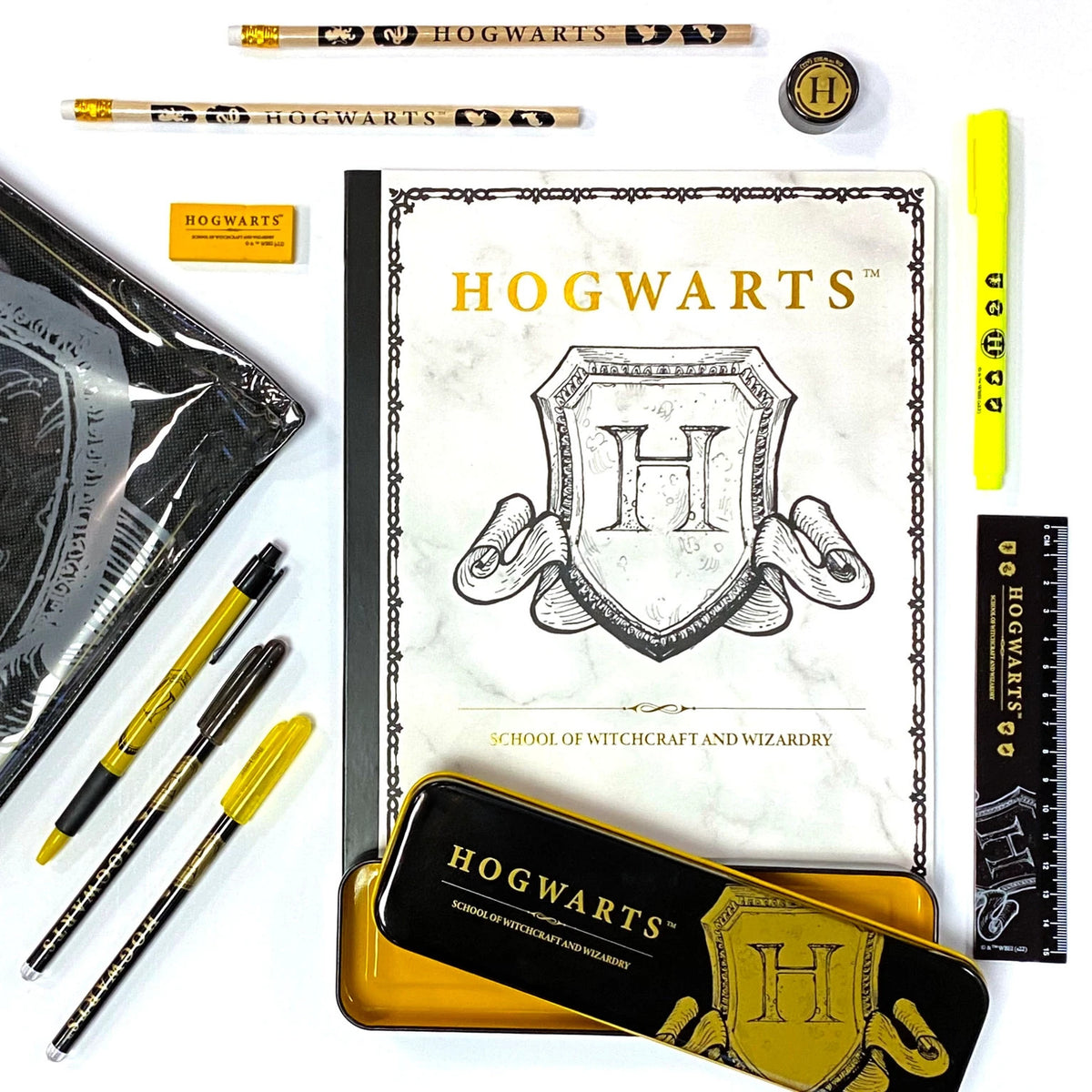 Harry Potter Schreibwaren Set 11-teilig Hogwarts Geschenkset Fanartikel