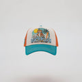 King Kerosin Trucker Cap Beach Please Mehrfarbig Tiger Snapback Mesh