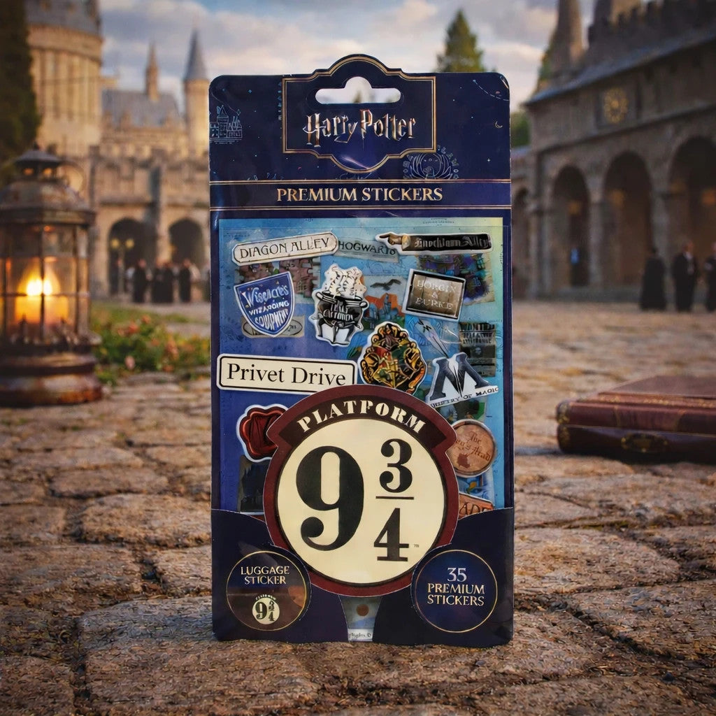 Harry Potter Premium Sticker Set 35 Aufkleber Hogwarts Hogsmeade Fanartikel