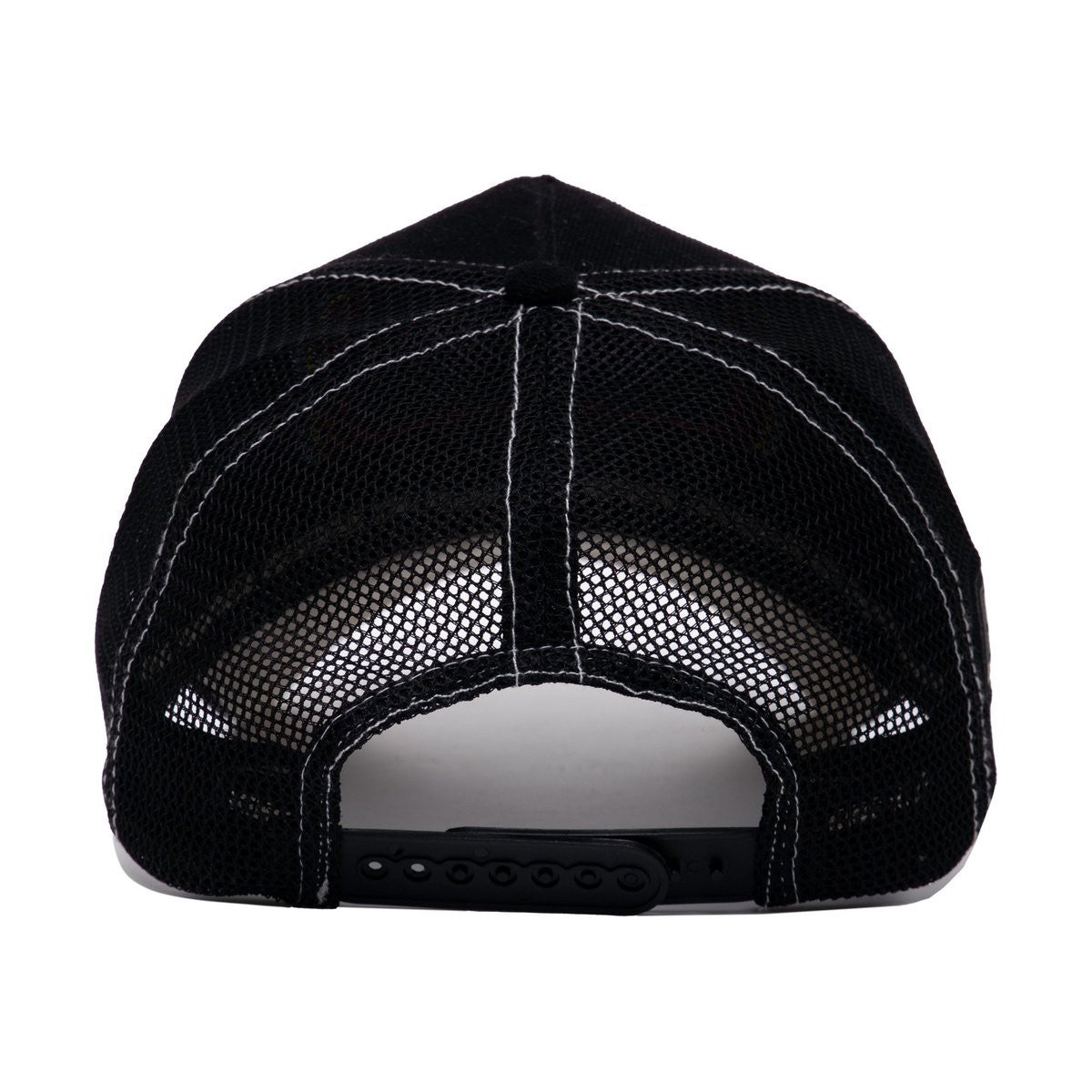King Kerosin Trucker Cap Fick Dich Statement Patch Mesh Snapback Retro