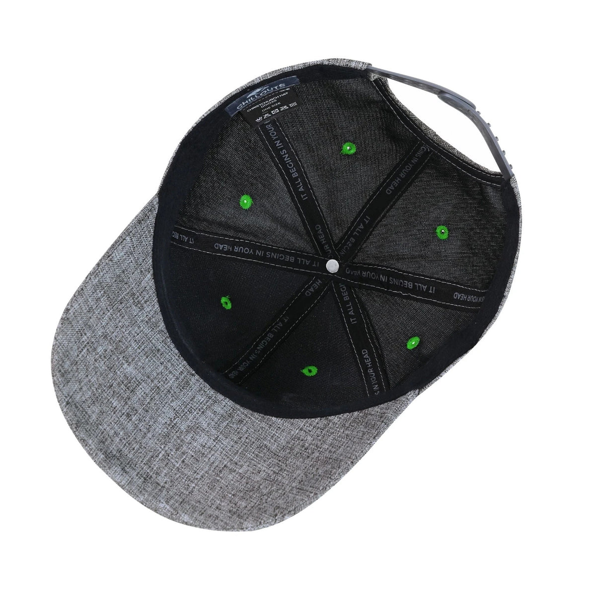 Chillouts Christchurch Baseball Cap Meliert Snapback Verstellbar Polyester