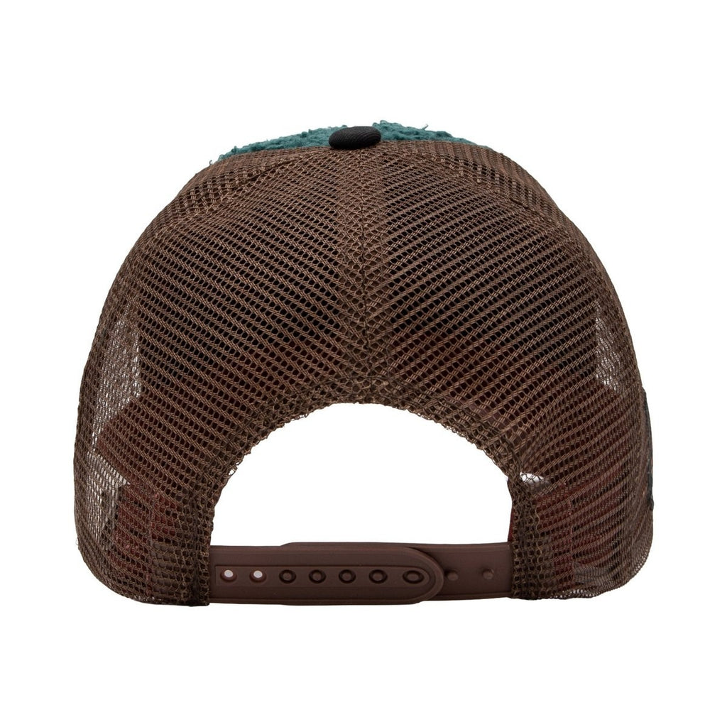 King Kerosin Trucker Cap Road Legend Sherpa Teddy Mesh Snapback Motorrad