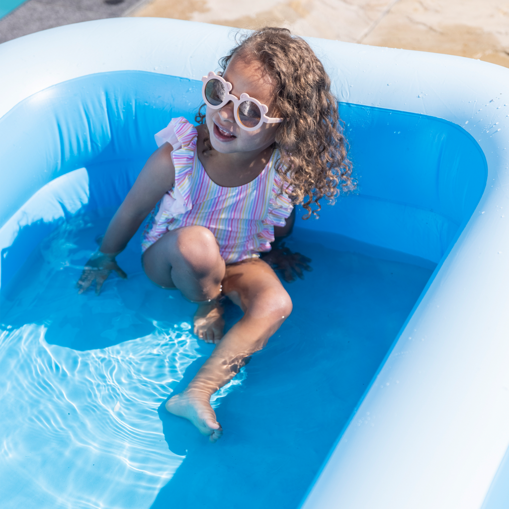 Swim Essentials Kinderpool – aufblasbarer Pool 211 × 132 × 46 cm