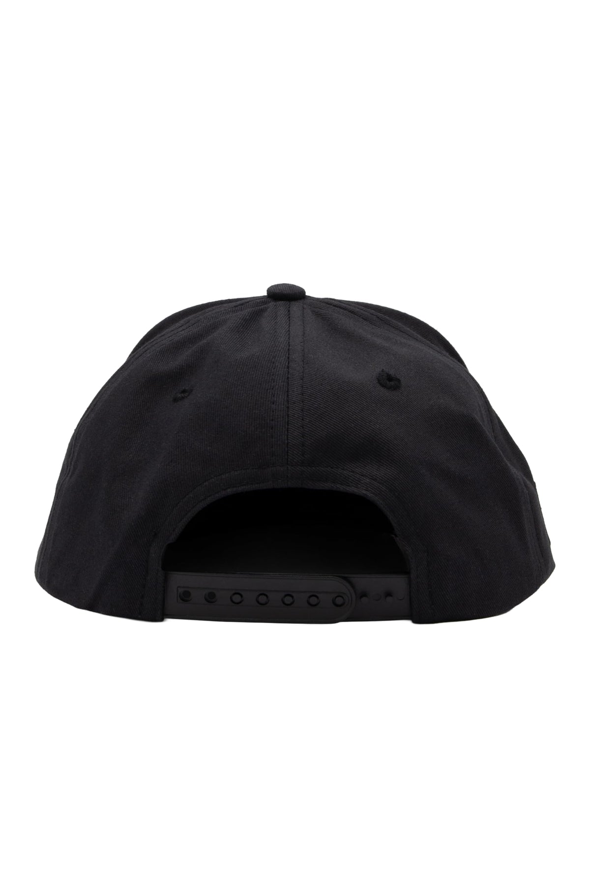 King Kerosin Flat Brim Cap Shovelhead Schwarz Snapback 3D Stickerei Retro