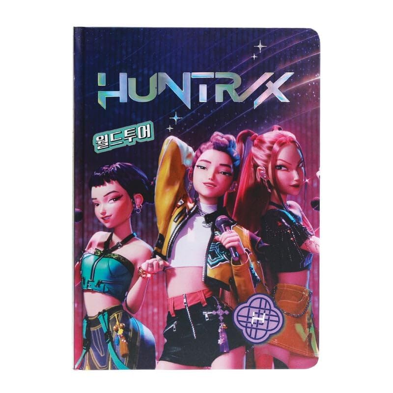 KPop Demon Hunters Notizbuch Set Huntr/x Schreibwaren Geschenk Fanartikel
