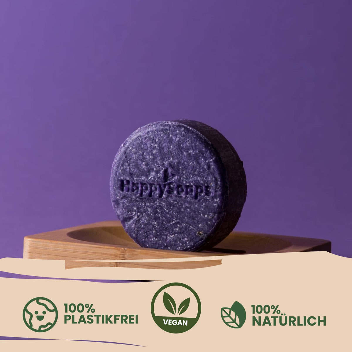 HappySoaps Shampoo Bar Aloe You Vera Much 70 g Aloe Vera für alle Haartypen