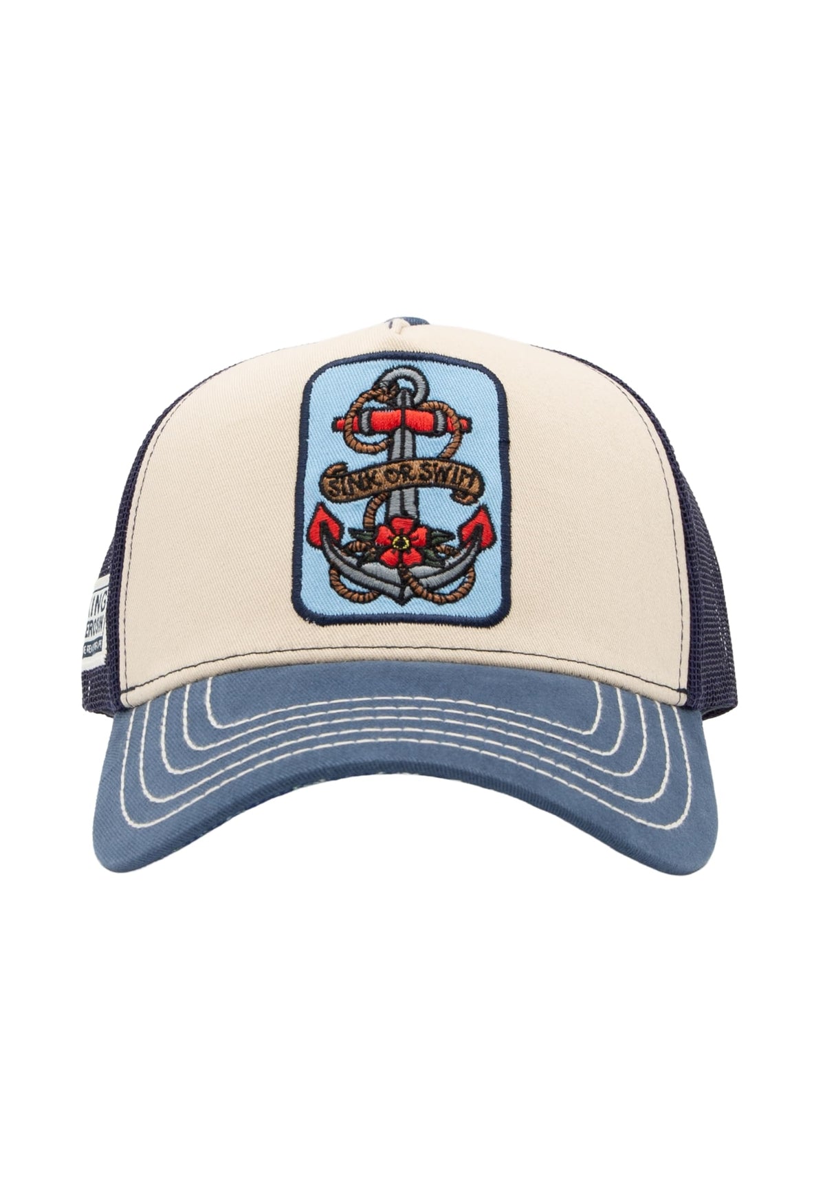 King Kerosin Trucker Cap Herren Cord Mesh Snapback Biker Rockabilly Vintage