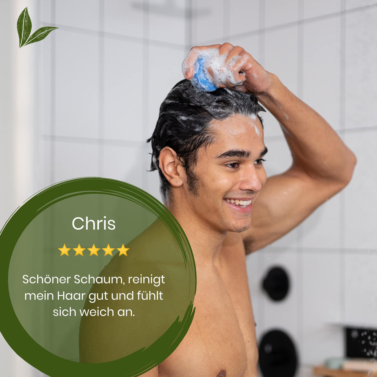 HappySoaps Shampoo Bar Aloe You Vera Much 70 g Aloe Vera für alle Haartypen