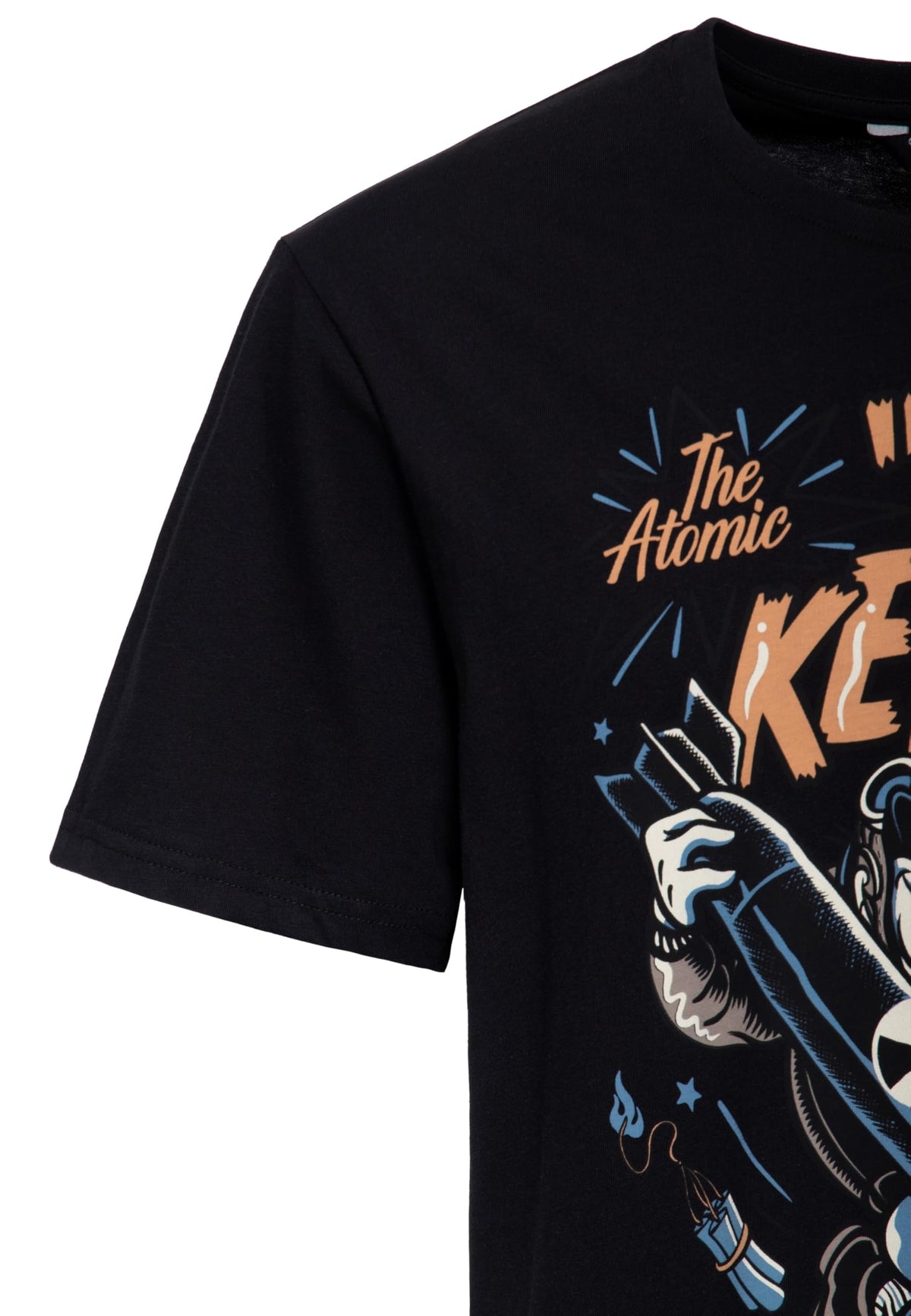 King Kerosin T-Shirt Drive It To The Limit Muscle Car Racing Schwarz S-5XL