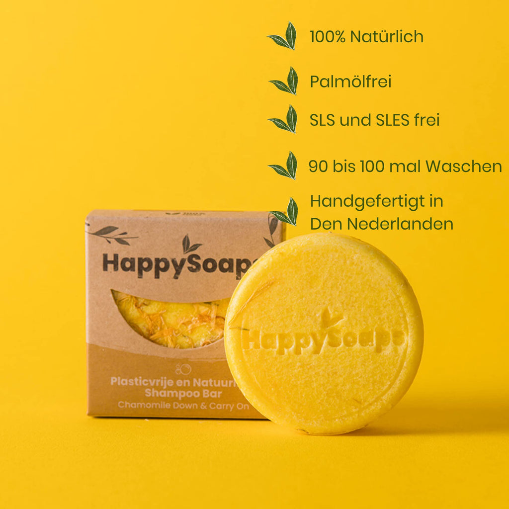 HappySoaps Shampoo Bar Aloe You Vera Much 70 g Aloe Vera für alle Haartypen